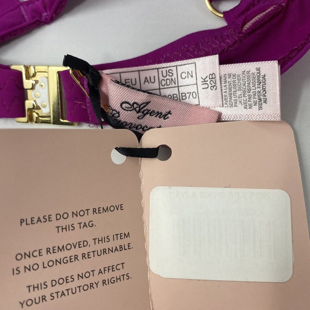 Agent Provocateur Kayla Pink Bikini Set NWT - Picture 7 of 8